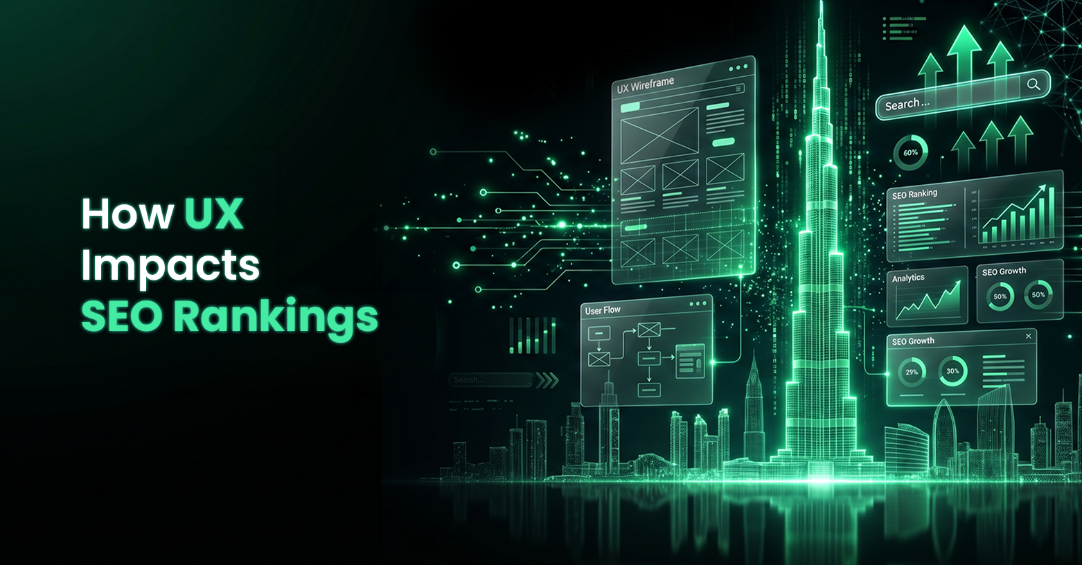 How UX impacts SEO rankings — user experience and search visibility in Dubai